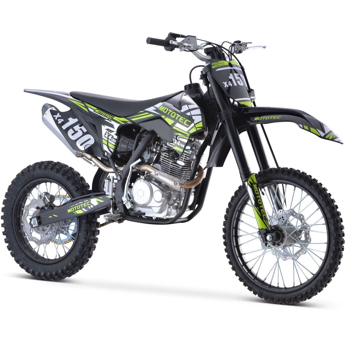 X4 150cc Dirt Bike, 4-Stroke, Electric Start, Manual 5-Speed, 19/16 inch Wheels - Image 2