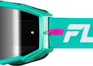 Zone Pro Goggle Teal/Purple W/ Black Mirror/Smoke Lens