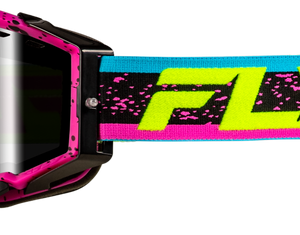 Zone Snow Goggle Pink/Blk W/Pink Mirror/Rose Lens