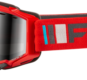Zone Snow Goggle Red/Charcoal W/ Silver Mirror/Smoke Lens